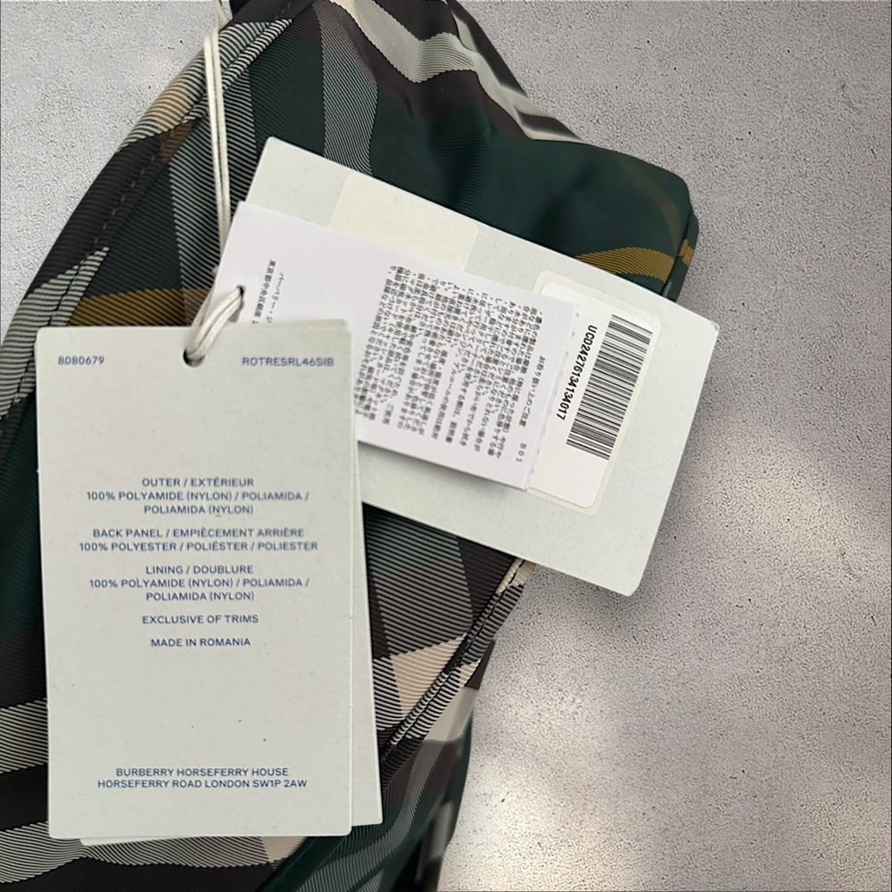 Burberry Plaid Backpack - image 7